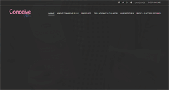 Desktop Screenshot of conceiveplus.com